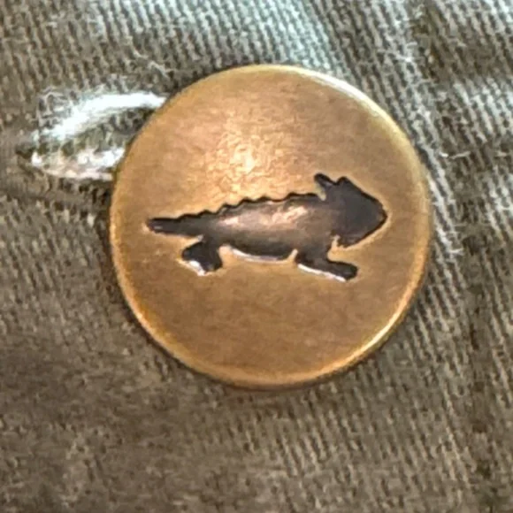 Toad&Co Women's Green Denim Overalls - Picture 7 of 8